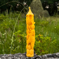 Свічка з бджолиного воску "Королева бджіл"