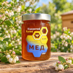 Карпатський мед з цвіту лохини