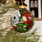 Набір ялинкових іграшок 6 шт (Птахи)