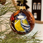 Набір ялинкових іграшок 6 шт (Птахи)