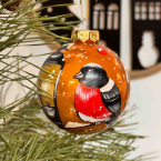 Набір ялинкових іграшок 6 шт (Птахи)