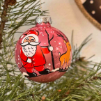 Набір ялинкових іграшок 6 шт (зима)