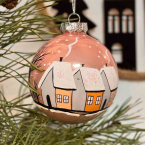 Набір ялинкових іграшок 6 шт (зима)