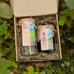 Коробочка ежевика и чай