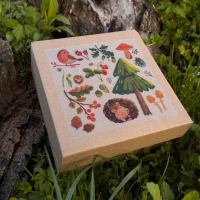 Картонная коробочка S ЇЖАк з лісу 