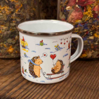 Металеве горнятко  Закохані Їжачки 