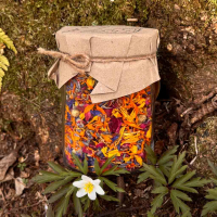 Квітковий мікс для прикрашання паски (в банці)