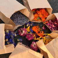  Квітковий мікс для прикрашання паски