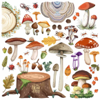 Листівка Гриби